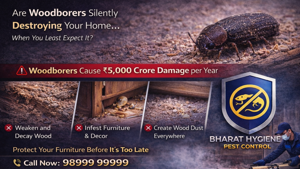 wood borer treatment for damaged wooden furniture